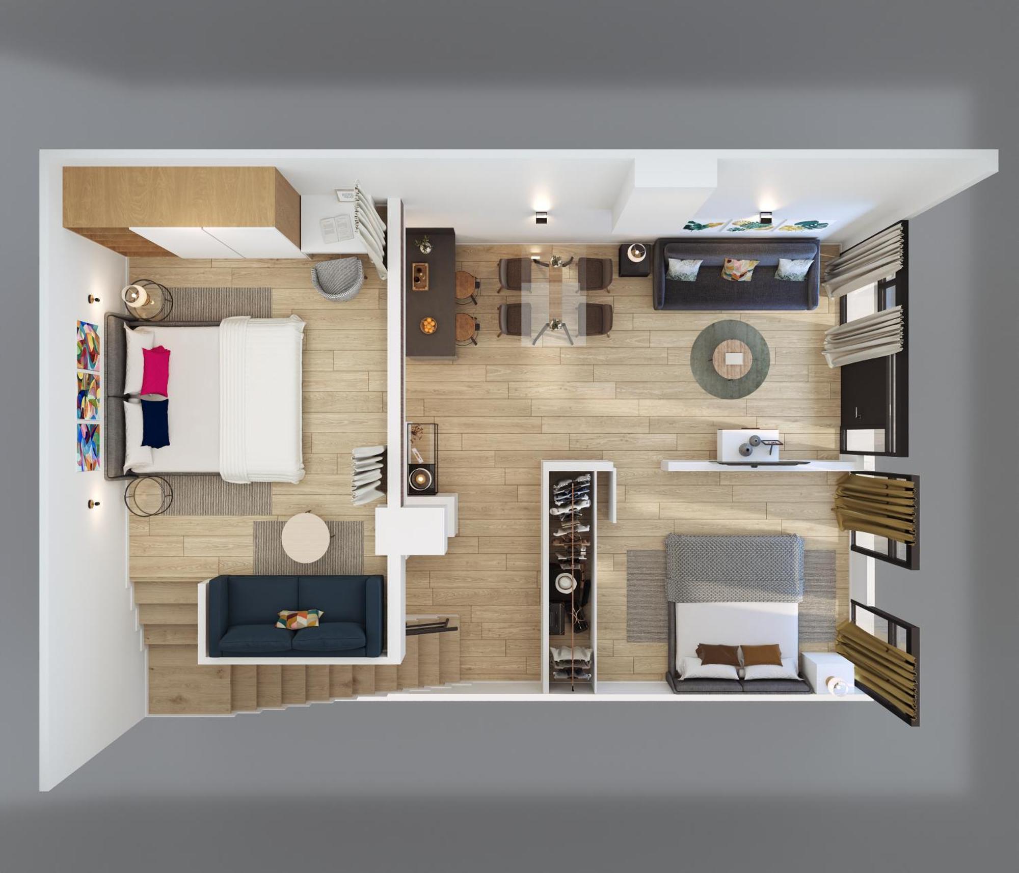 Duplex Moderno Y Acogedor Junto A Atocha Daire Madrid Dış mekan fotoğraf