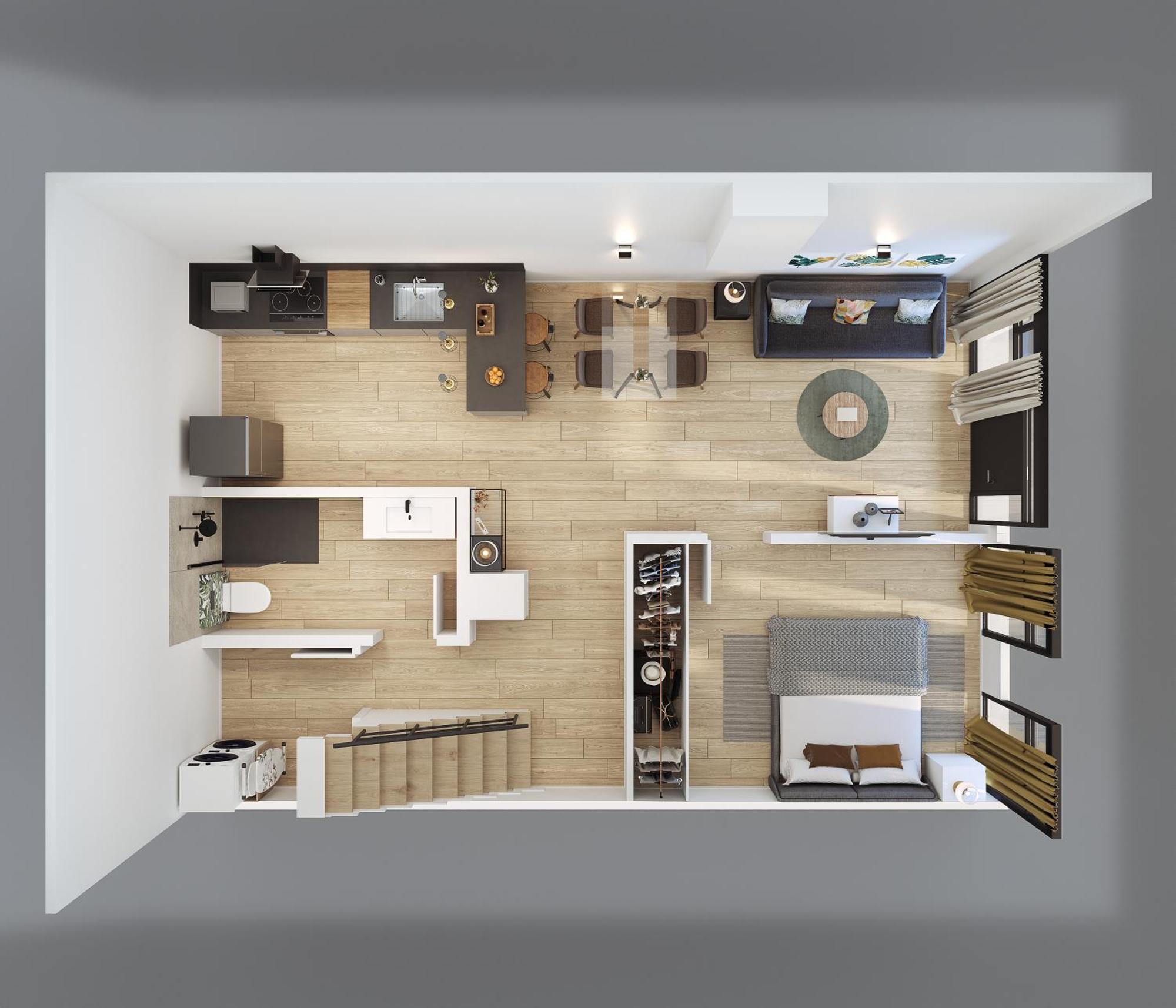 Duplex Moderno Y Acogedor Junto A Atocha Daire Madrid Dış mekan fotoğraf